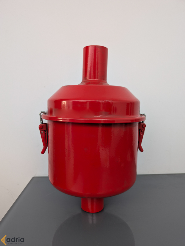 Technician performing preventive maintenance on a tube lifter system